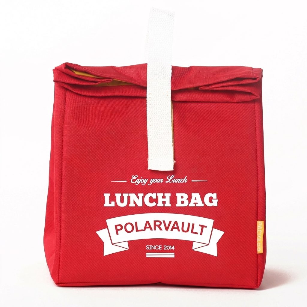 Lunchbag L Red