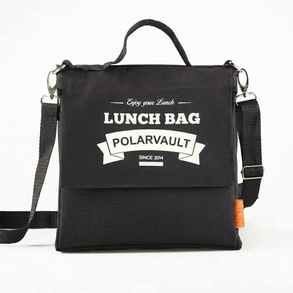 Lunchbag L+ Black