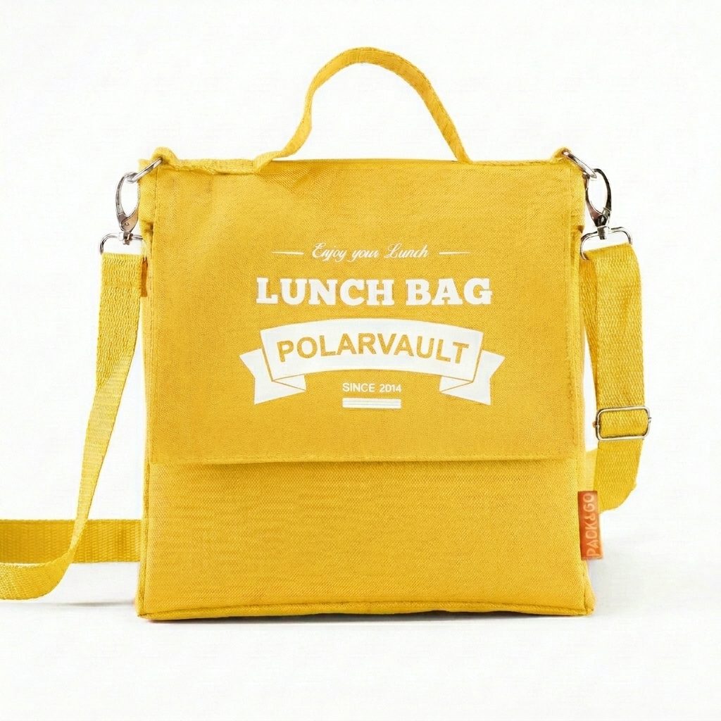 Lunchbag L+ Yellow