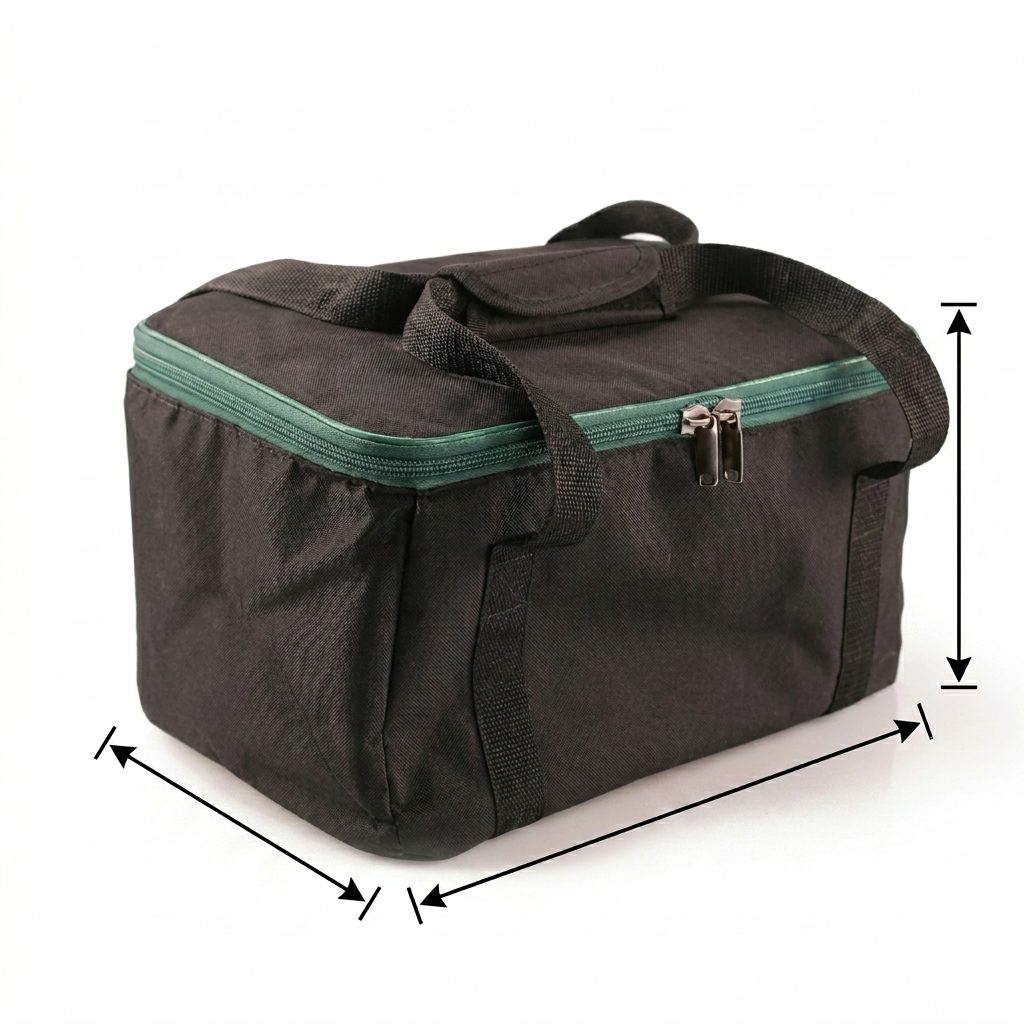 Polar Vault custom size insulated lunch bag - any dimensions available