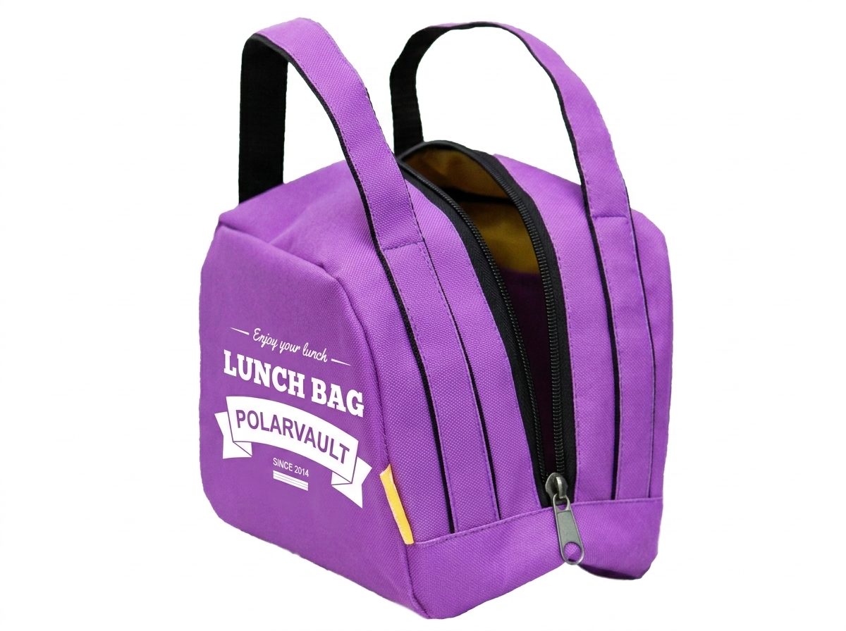 Lunchbag ZIP Violet